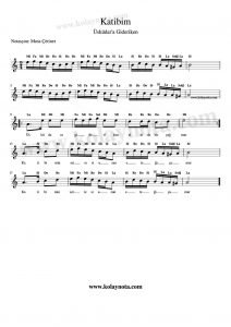 Üsküdar'a Gideriken Kolay Notası