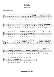 Elfida - Kolay Notası