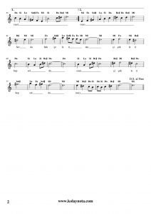 Şimdi Uzaklardasın - Kolay Notası - 2