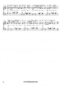 Nemrudun Kızı - Kolay Piyano Notası - 2