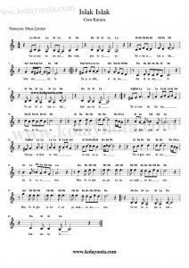 Islak Islak - Kolay Notası