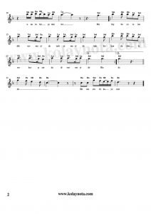 Değmesin Ellerimiz Notaları - Kolay Nota - 2