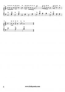Ederlezi - Piyano Notası - 2