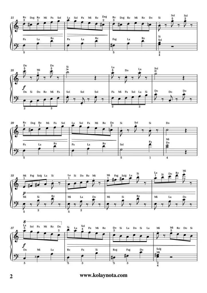 Duvernoy - Etüt Op.176 No.18 - 2