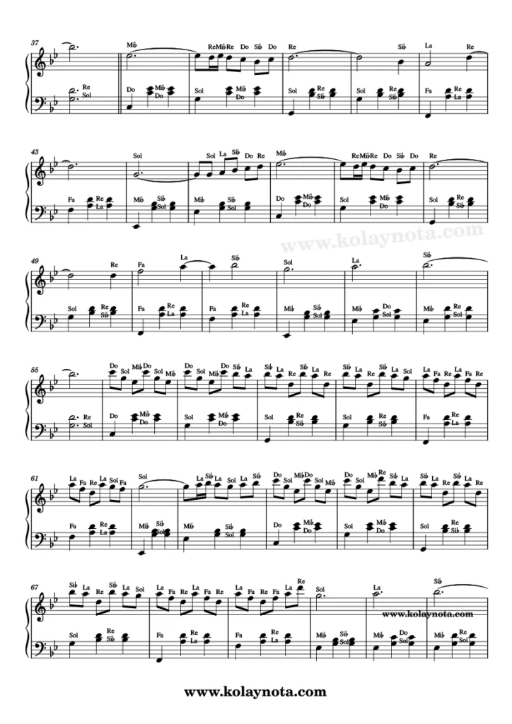 Idea 10 - Piyano Nota - 2