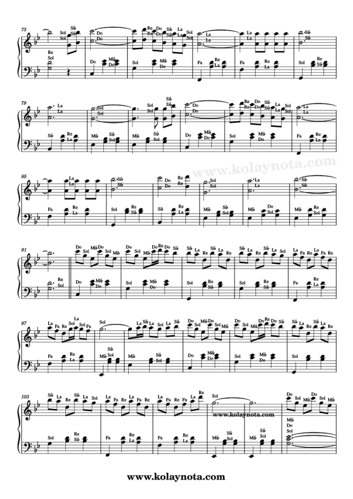 Idea 10 - Piyano Nota - 3
