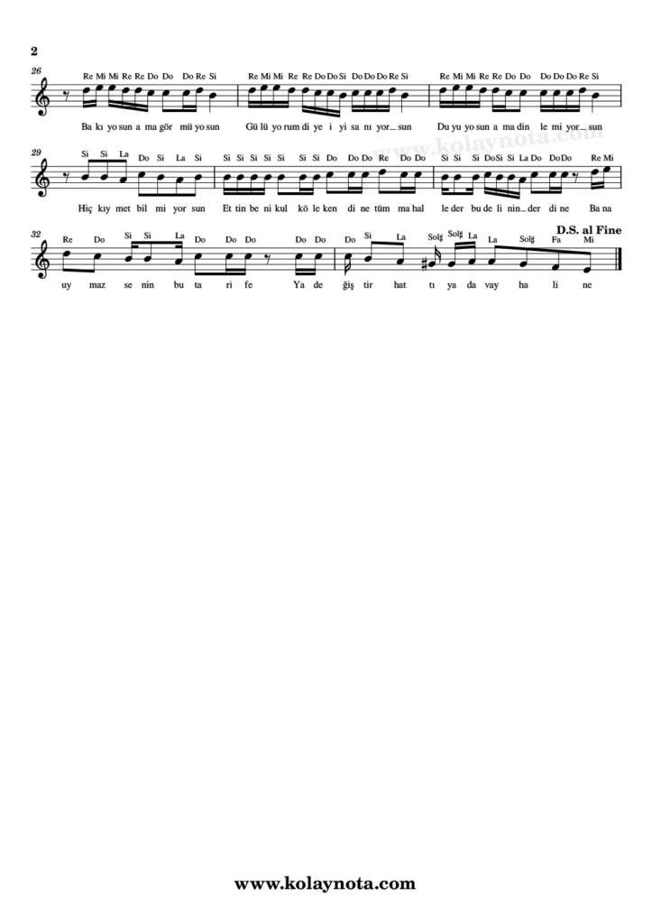 Yat Kalk Dua Et Nota - 2